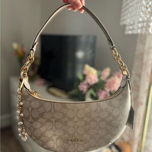 Coach Payton Hobo Bag In Signature Canvas